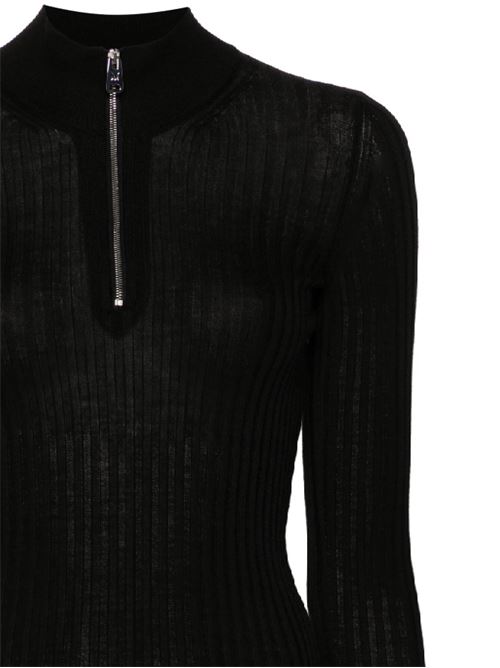 Black cashmere-silk knit MRZ | 00589904