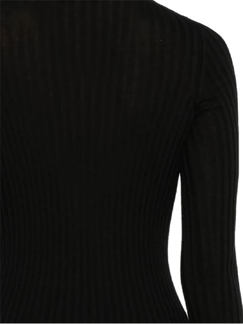 Black cashmere-silk knit MRZ | 00589904