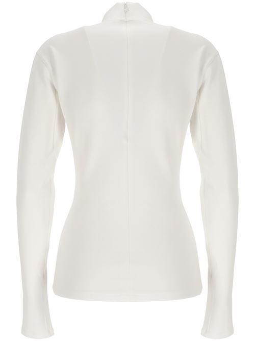 White stretch-design top Mugler | 24F1TO07258591003