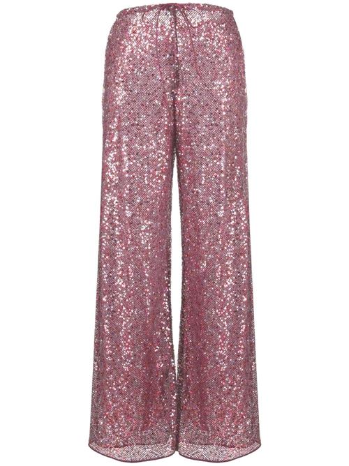 Pantaloni con paillettes Oseree | NPS238OLDROSE