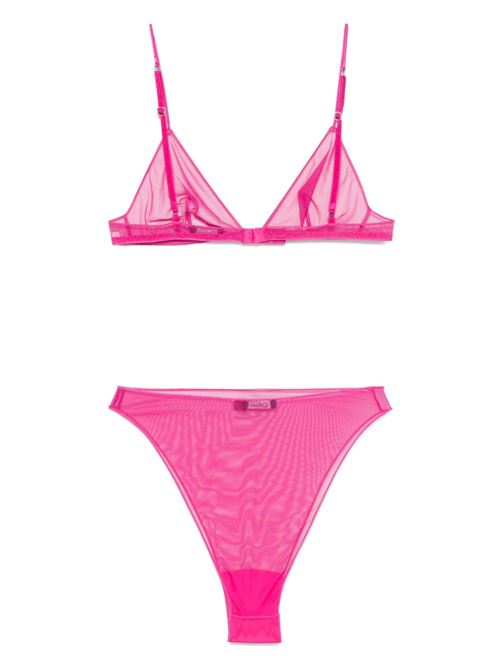 Fuchsia pink stretch-design beachwear OSEREE | OTW543FUCHSIA