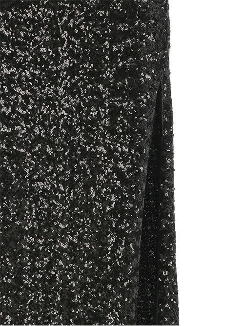 Jet black stretch-design skirt OSEREE | PRF246BLACK