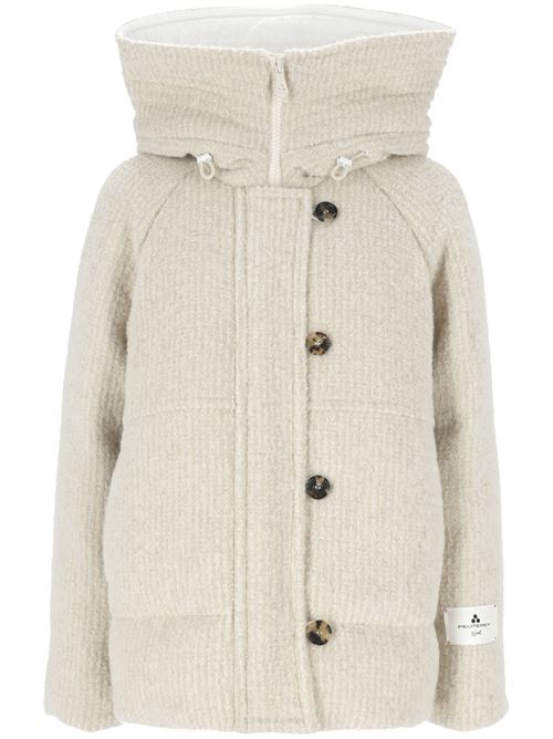 Short down jacket in wool and alpaca blend Peuterey | PED512901151933NAT