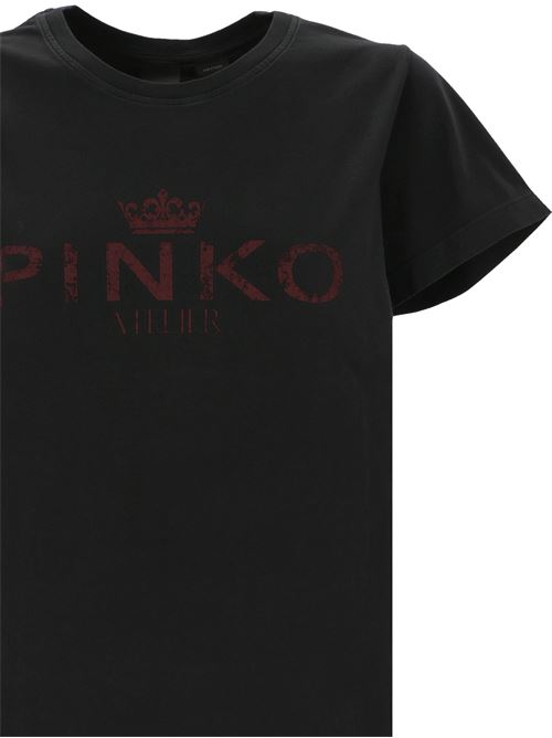 T-shirt with stamp PINKO | 100355A2A3ZY2