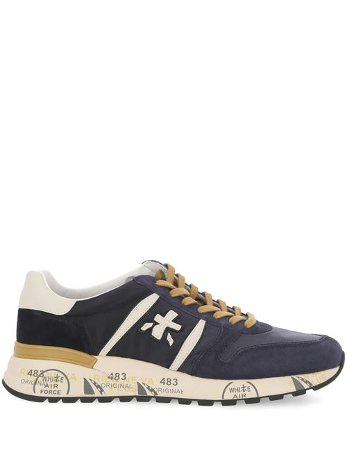 Navy blue/multicolour sneakers Premiata | LANDER6904