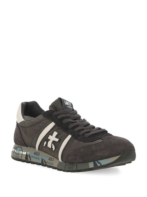 Cedar brown/multicolour sneakers Premiata | LUCY6884