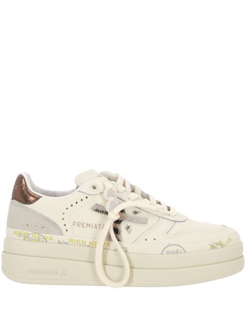 White/multicolour sneakers Premiata | MICOL7035