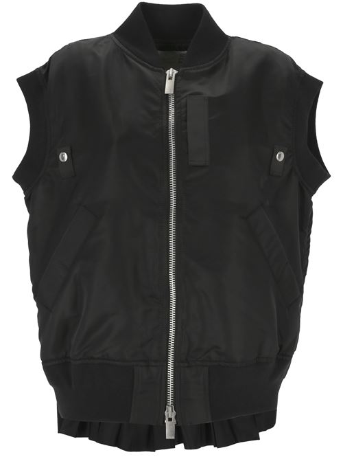 Nylon Twill Vest SACAI | 24-07382001