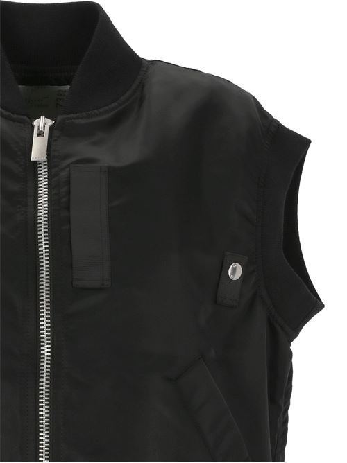 Nylon Twill Vest SACAI | 24-07382001