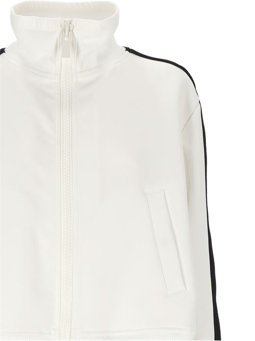 Blusa in tessuto tecnico bianco Sacai | 24-07390151