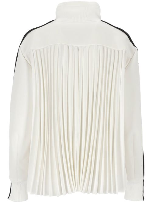 Blusa in tessuto tecnico bianco Sacai | 24-07390151