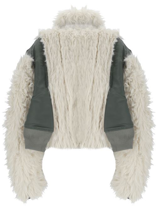 Faux Fur x Nylon Twill Blouson Sacai | 24-07604063