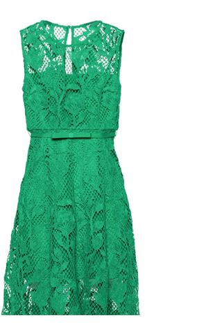 Bright green lace dress Self-Portrait | PF24-011MAGGREEN