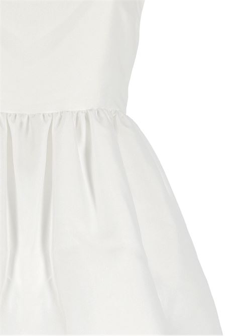 TAFFETA DIAMANTE MINI DRESS Self-Portrait | PF24-096SWWHITE