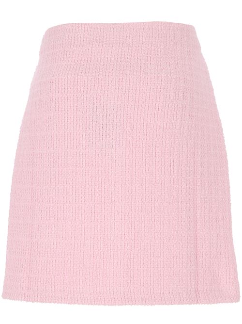 Light pink knitted skirt Self-Portrait | PF24-128SKPPINK