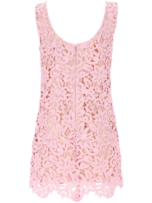 FLORAL LACE MINI DRESS Self-Portrait | PF24-152SPPINK