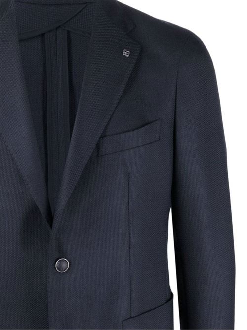 navy blue virgin wool Tagliatore | 1SMC22K120028UPER012B5049