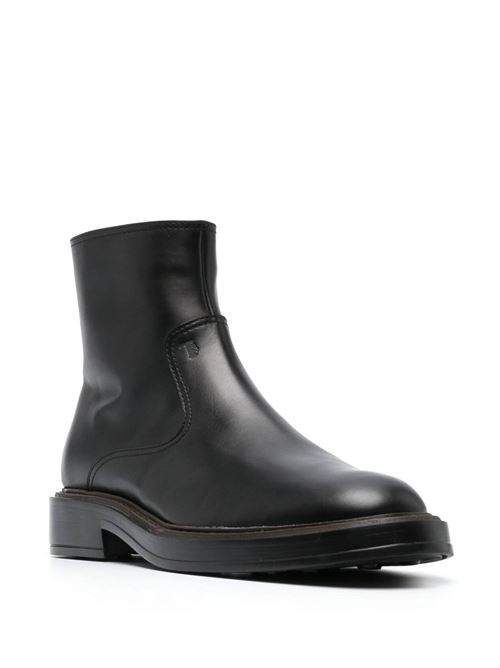 Black calf leather boot TODS | XXM61K0HM10D90B999