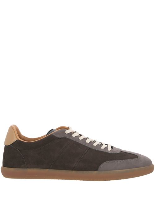 Sneaker in pelle grigio scuro/marrone TODS | XXM68C0IL70TND0FZ1