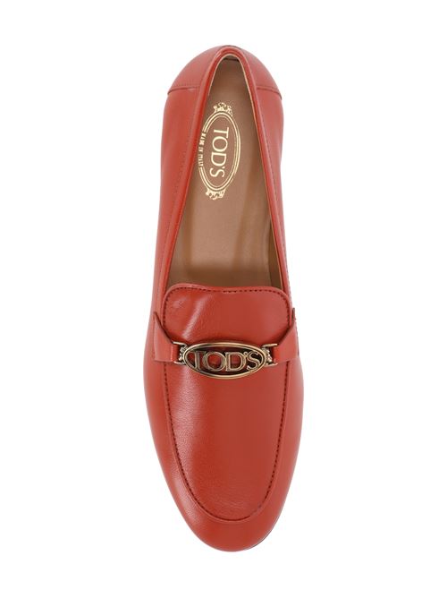 Mocassino arancione scuro TODS | XXW79A0IL10TRPG809