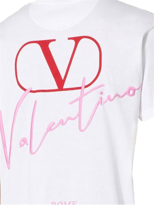 T-shirt con stampa VLogo Valentino | 5V0MG13AAE60BO