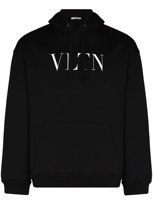 Cotton-blend logo print sweatshirt Valentino | 5V3MF14F3TV0NO