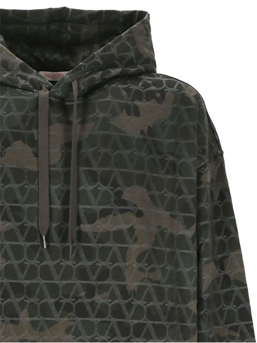 Felpa Toile Iconographe con motivo camouflage Valentino | 5V3MF25EABAZCX