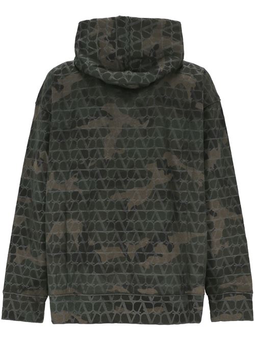 Toile Iconographe sweatshirt with camouflage pattern VALENTINO GARAVANI | 5V3MF25EABAZCX