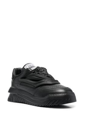 Sneakers in pelle nero Versace | 10045241A031801B000