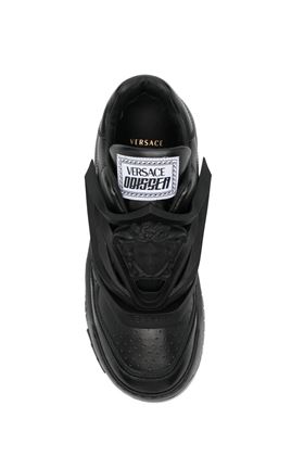 Sneakers in pelle nero Versace | 10045241A031801B000