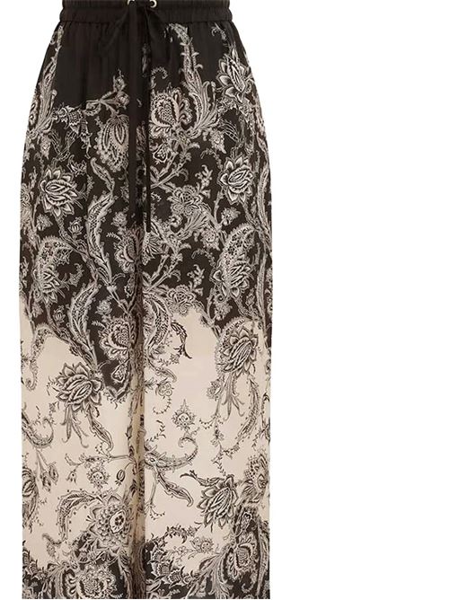 Rhiannon palazzo pants ZIMMERMANN | 3254PSS251CRMBLKFLO