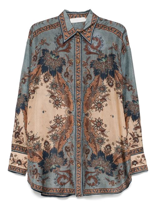 Ascension shirt ZIMMERMANN | 3498TSS253BLCMINFLO