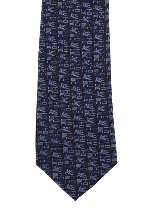 all-over monogram-pattern tie Etro | 105503005200