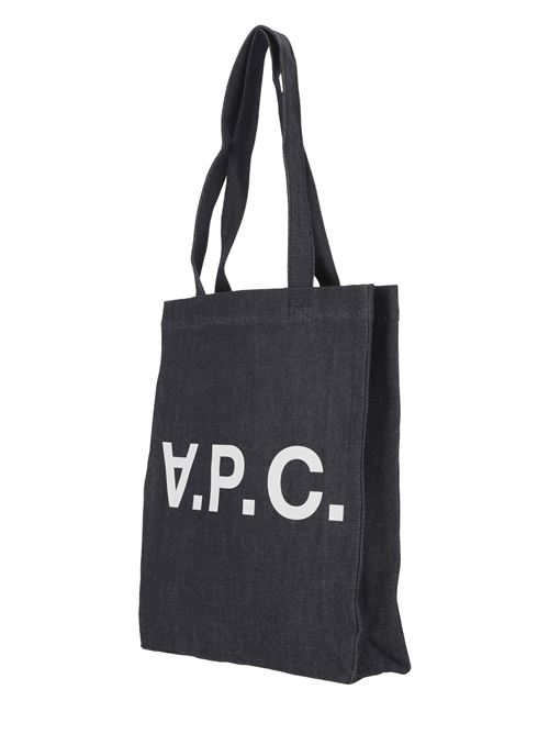 Borsa tote in denim con logo A.P.C. | COCSXM61445IAI