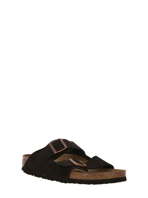 Sandali con doppia fibbia Birkenstock | 951313MOCCA