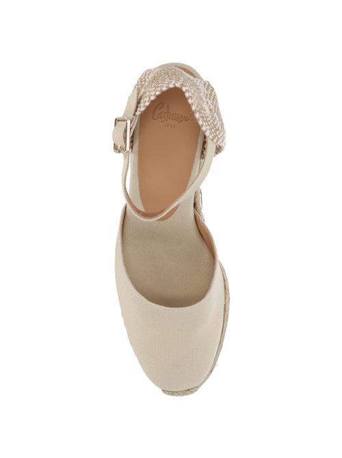 Ivory Carol wedge espadrilles Castaner | 020977203