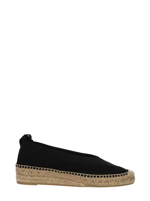 Black raffia/leather Karenina ankle-tie espadrilles Castaner | 022236100