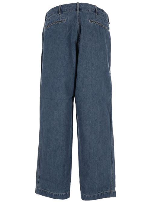 Wide denim pants Nanamica | SUCS306EIB