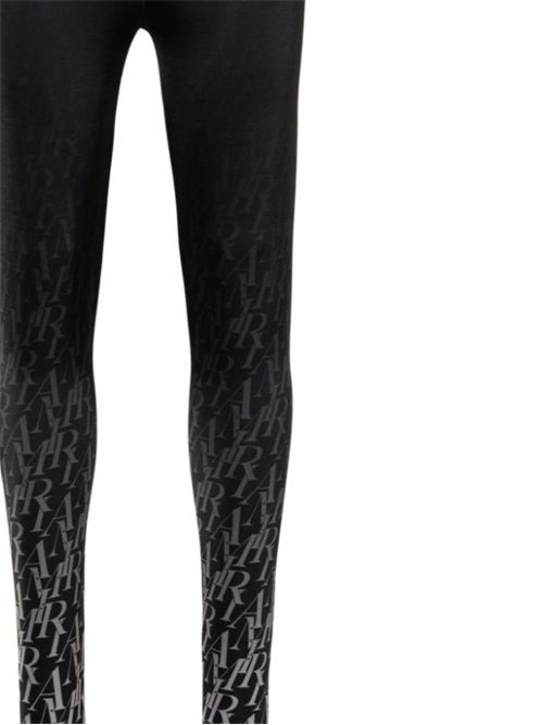 Burnout leggings with print AMIRI | PS24WAP002BLACK