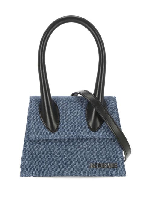 Borsa tote Le Chiquito in pelle blu reale Jacquemus | 213BA0023176330