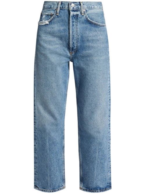 Blue organic cotton woman denim AGOLDE | A173F1206HOOK