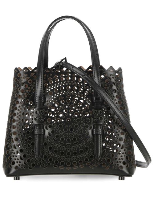 MINA 20 BAG IN LUXURIOUS WAVE-SHAPED CALFSKIN Alaia | AA1S06720C0I61999