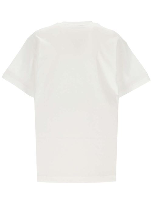 white cotton jersey texture Alaia | AA9H04305J010009