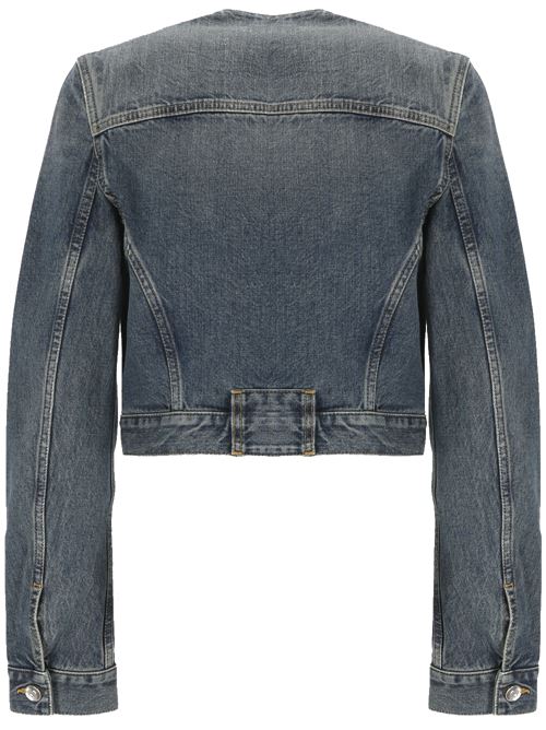 Giacca denim Alaia | AA9V03645T536525