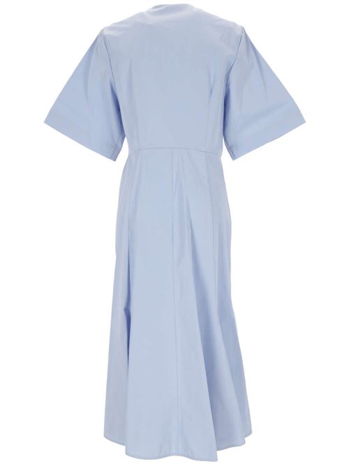 Sky blue cotton dress Ami | FDR216.CO0063484