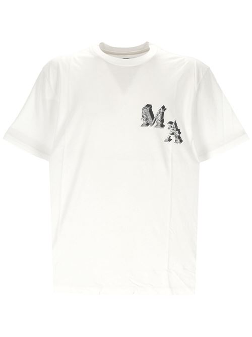 T-shirt con monogramma AMIRI | AMJYTE1024WHITE