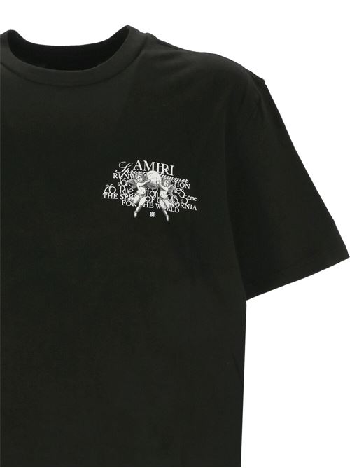 T-shirt con stampa AMIRI | AMJYTE1027BLACK