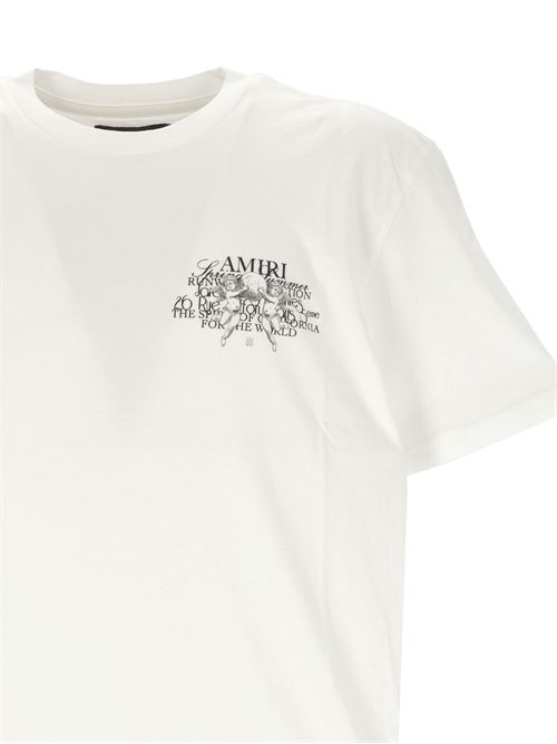 T-shirt con stampa AMIRI | AMJYTE1027WHITE