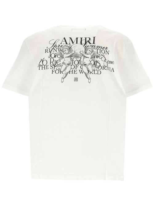 T-shirt con stampa AMIRI | AMJYTE1027WHITE