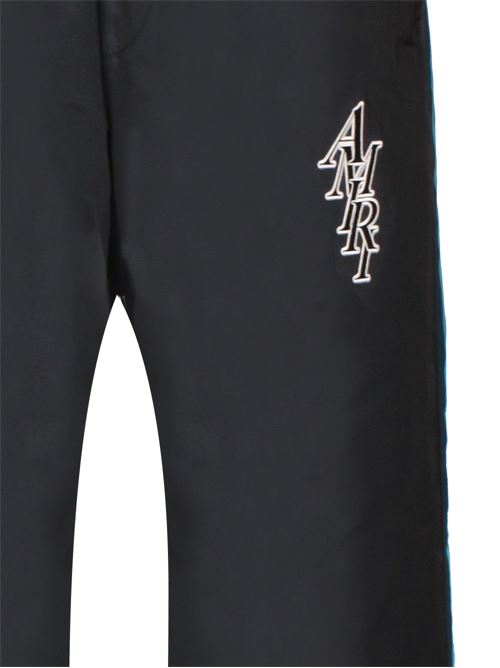 Pantaloni neri con logo AMIRI | PS24MAW037BLACK